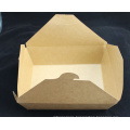 Custom Disposal and Recycle Brown Kraft Paper Chinese Noodle Box